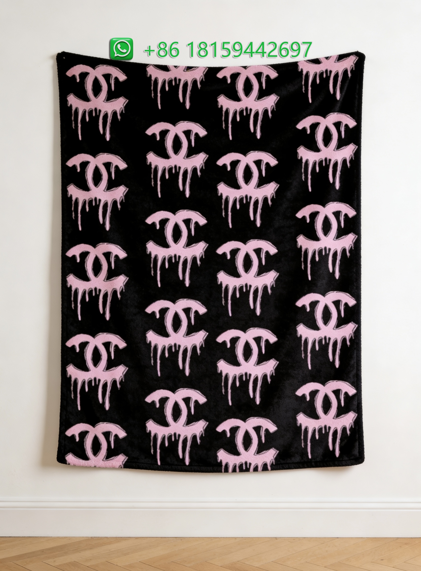 Chanel Throw Blankets